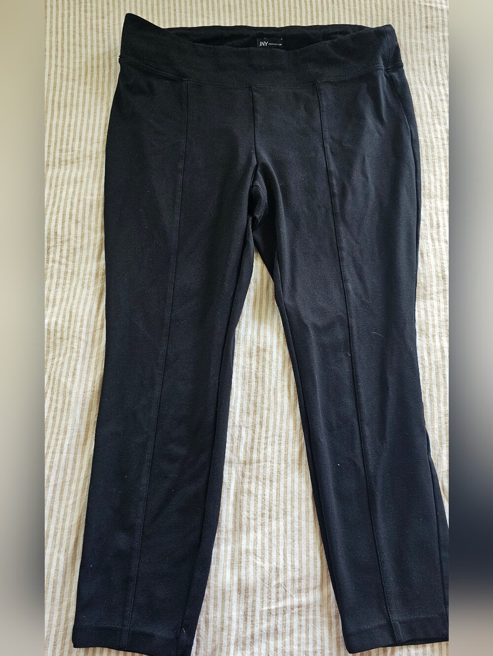 Jones New York Black Knit Ponte Pants